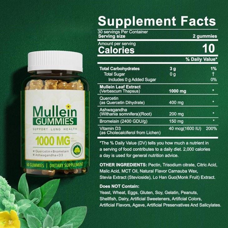 Mullein Gummies factory